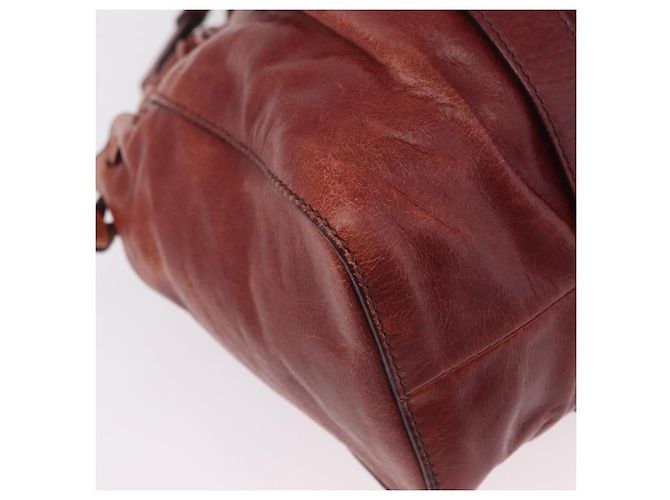 Borsa a mano Miu Miu in pelle 2way marrone argento autentica 167652M - Ansicht 9