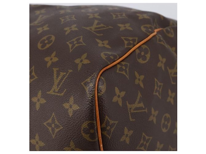 LOUIS VUITTON Monogram Keepall 55 Boston Bag M41424 LV Auth 203190V Monograma - vista 14