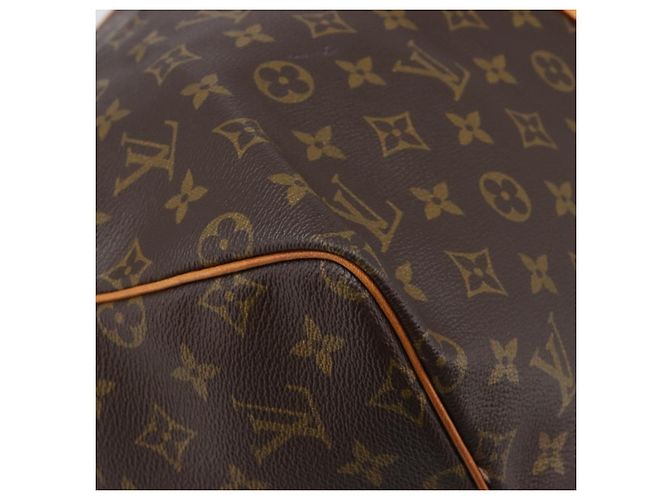 LOUIS VUITTON Monogram Keepall 55 Boston Bag M41424 LV Auth 203190V Monograma - vista 15