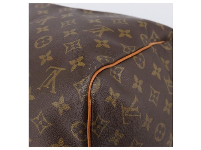 LOUIS VUITTON Monogram Keepall 55 Boston Bag M41424 LV Auth 203190V Monograma - vista 16