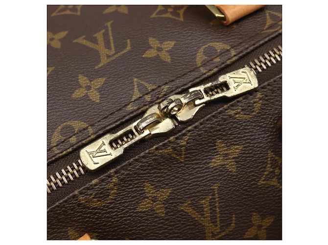 LOUIS VUITTON Monogram Keepall 55 Boston Bag M41424 LV Auth 203190V Monograma - vista 9