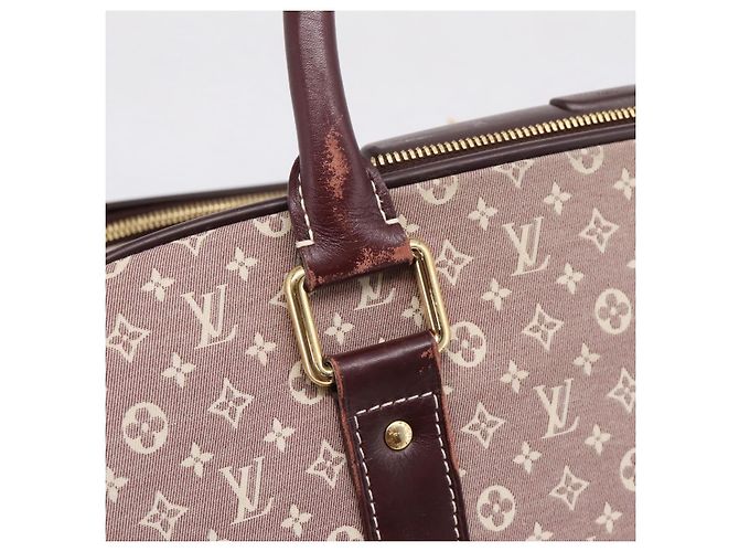 LOUIS VUITTON Monogram Idylle Epope Boston Bag Sepia M23208 LV Auth BA15581 - vista 26