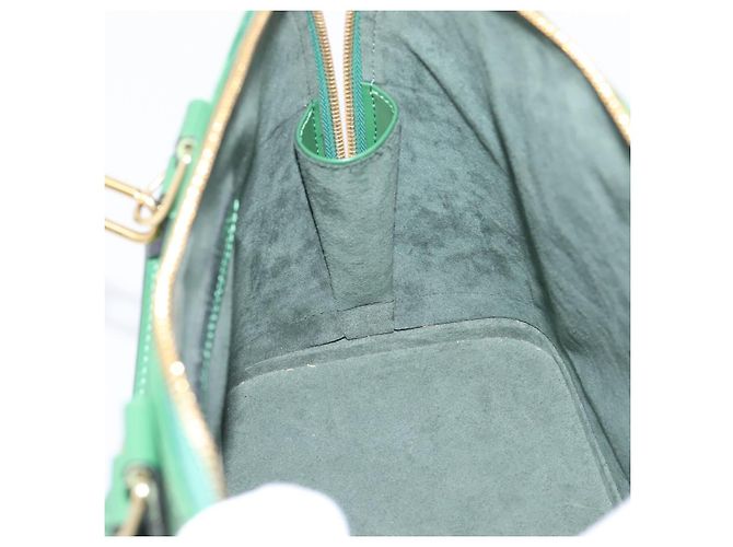 Borsa a mano LOUIS VUITTON Epi Alma Borneo Green M52144 LV Auth 206682V - vista 23