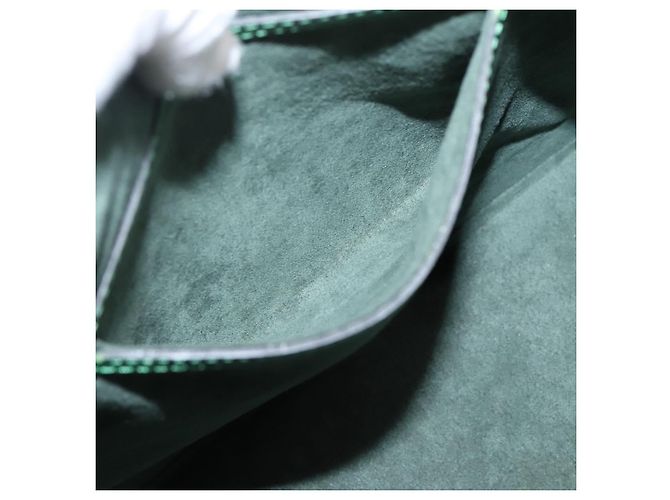 Borsa a mano LOUIS VUITTON Epi Alma Borneo Green M52144 LV Auth 206682V - vista 25