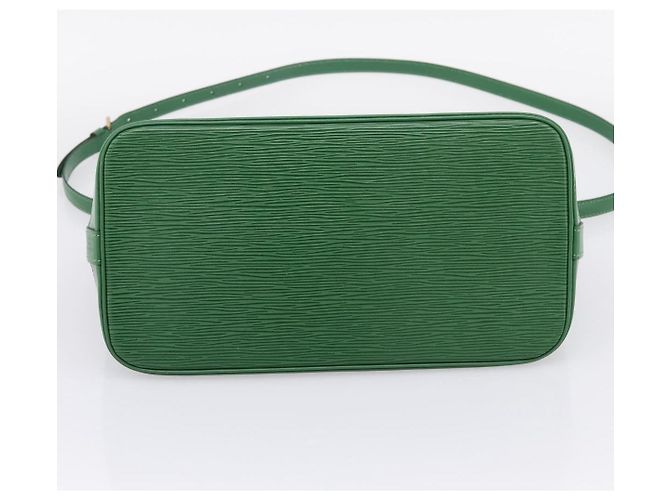 Borsa a mano LOUIS VUITTON Epi Alma Borneo Green M52144 LV Auth 206682V - vista 5
