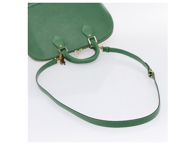 Borsa a mano LOUIS VUITTON Epi Alma Borneo Green M52144 LV Auth 206682V - vista 8