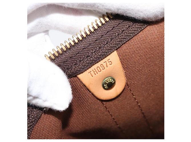 LOUIS VUITTON Monogram Keepall Bandouliere 45 Sac Boston M41418 LV Auth 203168SV Monogramme - vue 11