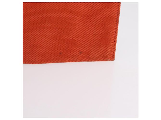 Borsa Balenciaga Navy Cabas S Tote Bag Canvas Orange Silver 339933 Auth BA16102 Argento Arancione - vista 25