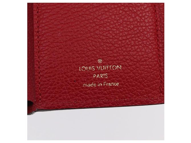 LOUIS VUITTON Empreinte Portefeuille Victorine Wallet Red M62554 LV Auth 205417M Rosso Monogramma - vista 19