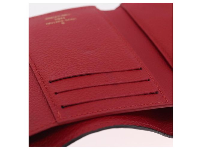LOUIS VUITTON Empreinte Portefeuille Victorine Wallet Red M62554 LV Auth 205417M Rosso Monogramma - vista 23