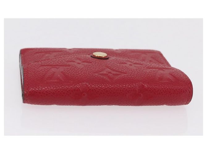LOUIS VUITTON Empreinte Portefeuille Victorine Wallet Red M62554 LV Auth 205417M Rosso Monogramma - vista 6