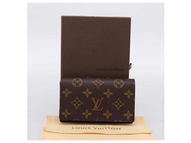 LOUIS VUITTON Monogram Portefeuille Tresol Wallet M61736 LV Auth am12751V Monogramma - vista 12