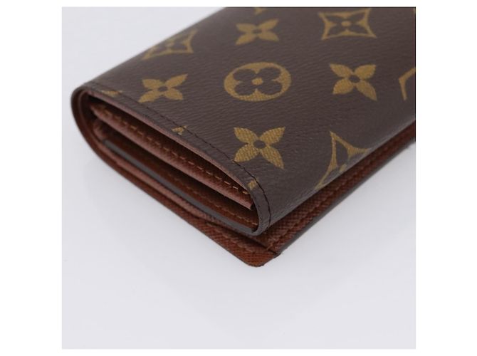 LOUIS VUITTON Monogram Portefeuille Tresol Wallet M61736 LV Auth am12751V Monogramma - vista 16