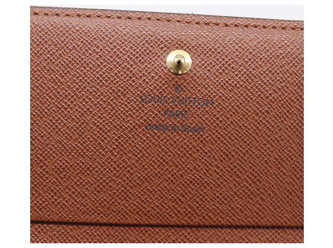 LOUIS VUITTON Monogram Portefeuille Tresol Wallet M61736 LV Auth am12751V Monogramma - vista 17