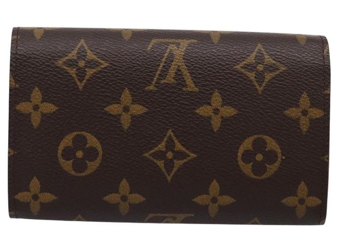 LOUIS VUITTON Monogram Portefeuille Tresol Wallet M61736 LV Auth am12751V Monogramma - vista 2