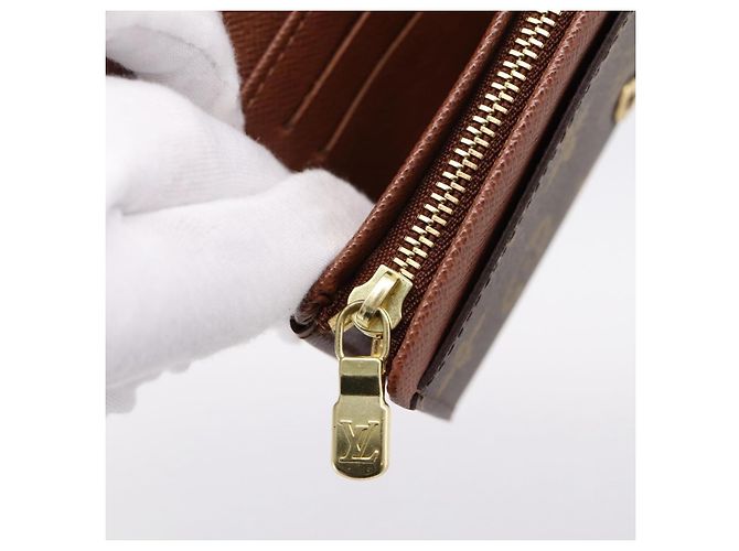 LOUIS VUITTON Monogram Portefeuille Tresol Wallet M61736 LV Auth am12751V Monogramma - vista 21