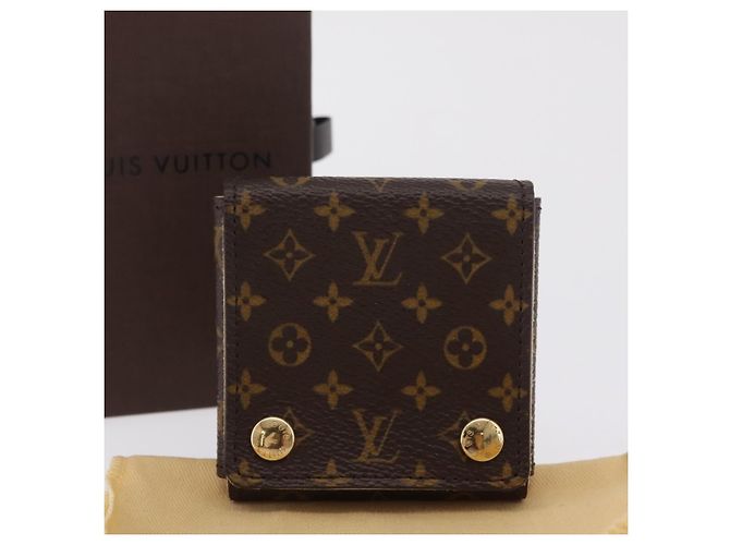 LOUIS VUITTON Monogram Jewelry case Jewelry Box LV Auth 167696M Monogramma - vista 12