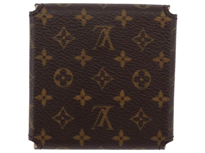 LOUIS VUITTON Monogram Jewelry case Jewelry Box LV Auth 167696M Monogramma - vista 2
