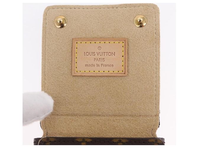 LOUIS VUITTON Monogram Jewelry case Jewelry Box LV Auth 167696M Monogramma - vista 8