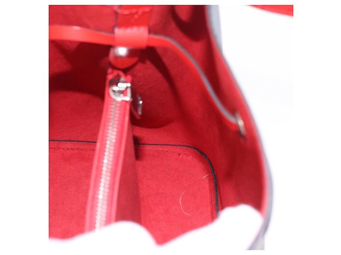 Néonoé Sac à main LOUIS VUITTON Epi Neonoe Indigo Red M54367 LV Auth ka6537 Rouge Bleu - vue 25