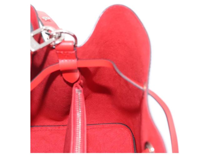 Néonoé Sac à main LOUIS VUITTON Epi Neonoe Indigo Red M54367 LV Auth ka6537 Rouge Bleu - vue 28