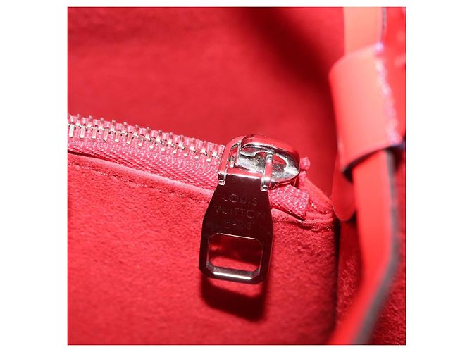 Néonoé Sac à main LOUIS VUITTON Epi Neonoe Indigo Red M54367 LV Auth ka6537 Rouge Bleu - vue 29