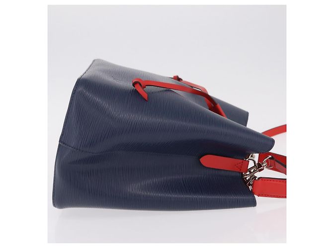 Néonoé Sac à main LOUIS VUITTON Epi Neonoe Indigo Red M54367 LV Auth ka6537 Rouge Bleu - vue 3