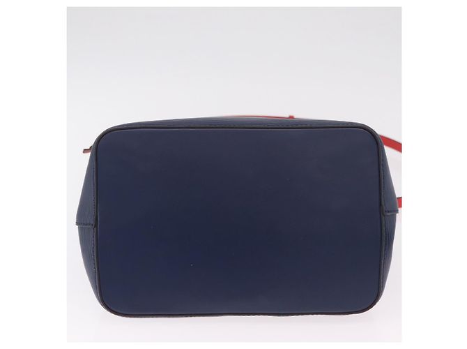 Néonoé Sac à main LOUIS VUITTON Epi Neonoe Indigo Red M54367 LV Auth ka6537 Rouge Bleu - vue 5