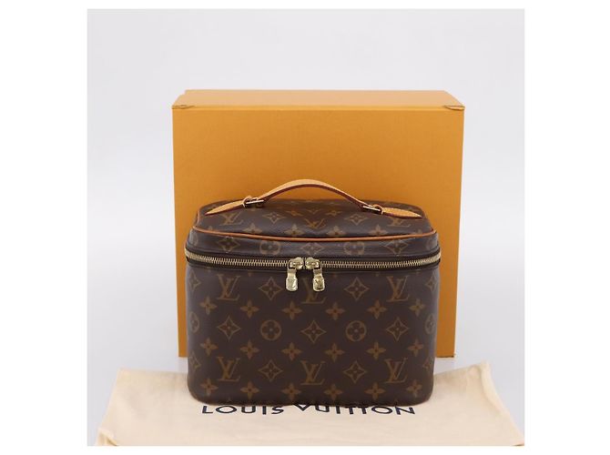 LOUIS VUITTON Monogram Nice BB Handtasche M42265 LV Auth ka6533V Monogramm - Ansicht 12