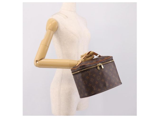 LOUIS VUITTON Monogram Nice BB Handtasche M42265 LV Auth ka6533V Monogramm - Ansicht 25