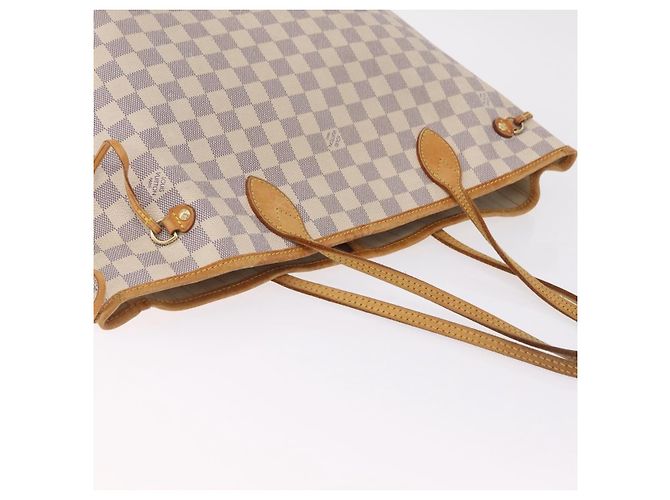 LOUIS VUITTON Damier Azur Neverfull MM Tote Bag N41605 LV Auth 207695 - Ansicht 14