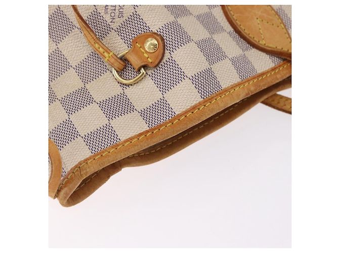 LOUIS VUITTON Damier Azur Neverfull MM Tote Bag N41605 LV Auth 207695 - Ansicht 15