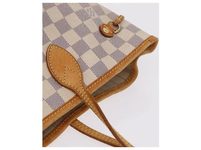 LOUIS VUITTON Damier Azur Neverfull MM Tote Bag N41605 LV Auth 207695 - Ansicht 17