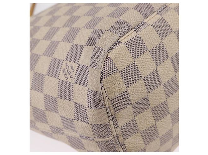 LOUIS VUITTON Damier Azur Neverfull MM Tote Bag N41605 LV Auth 207695 - Ansicht 19