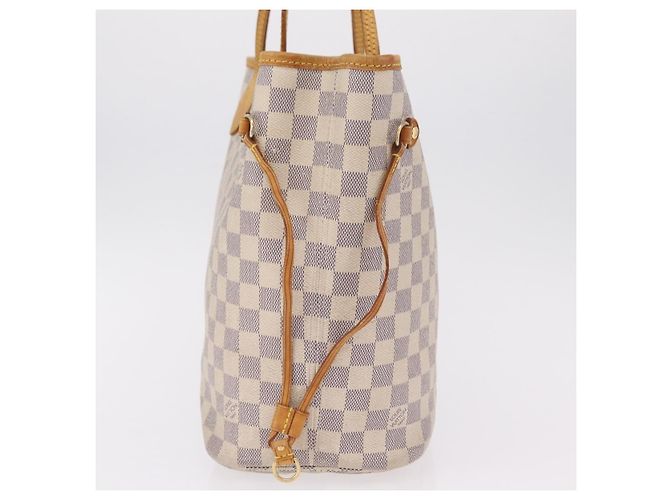 LOUIS VUITTON Damier Azur Neverfull MM Tote Bag N41605 LV Auth 207695 - Ansicht 4