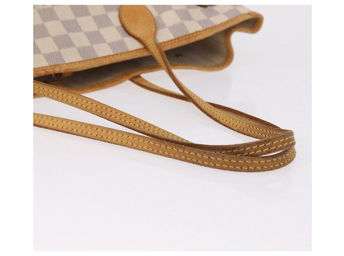 LOUIS VUITTON Damier Azur Neverfull MM Tote Bag N41605 LV Auth 207695 - Ansicht 9