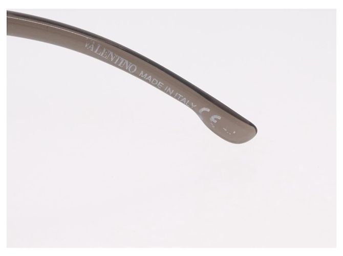 Valentino Sonnenbrille Plastic Black Silver Auth BA16183 Schwarz Silber - Ansicht 14