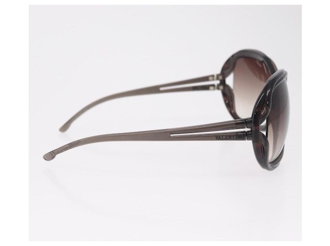 Valentino Sonnenbrille Plastic Black Silver Auth BA16183 Schwarz Silber - Ansicht 7