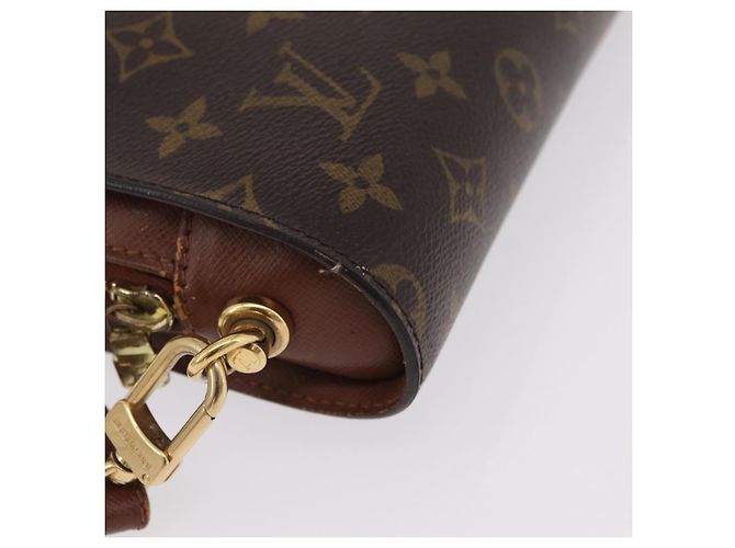 LOUIS VUITTON Monogram Orsay Clutch Bag M51790 LV Auth 167710A Monogramme - vue 15