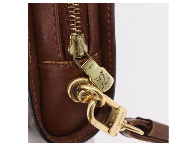 LOUIS VUITTON Monogram Orsay Clutch Bag M51790 LV Auth 167710A Monogramme - vue 19