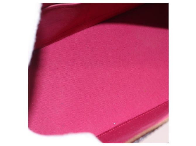 Borsa LOUIS VUITTON Monogram Vernis Alma PM Rose Andian M91770 LV Auth 205266V - vista 10