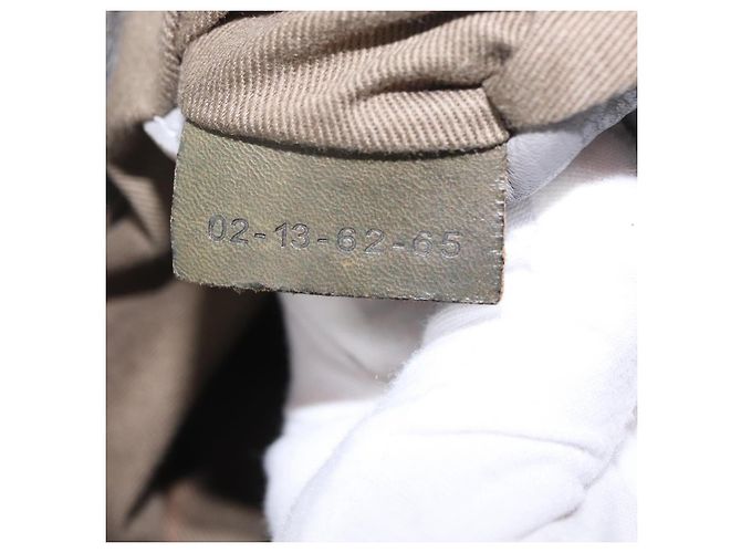 Chloé Borsa a tracolla Chloe Mercy in pelle grigia e oro autentica am12742V Marrone D'oro - vista 12