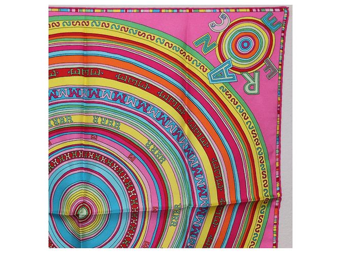 Hermès HERMES Carre 45 Seidentuch Pink Multicolor Auth ki6862M Mehrfarben - Ansicht 3