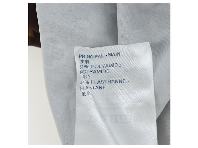 LOUIS VUITTON T-shirt a maniche corte Monogram Nylon L LV Auth 204955M Monogramma - vista 16