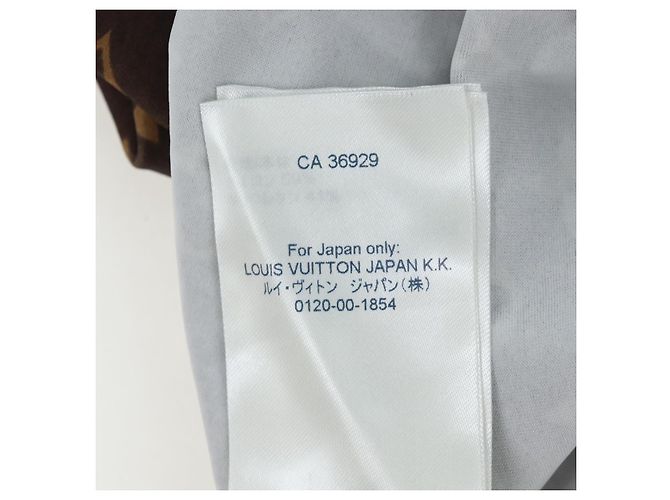LOUIS VUITTON T-shirt a maniche corte Monogram Nylon L LV Auth 204955M Monogramma - vista 19