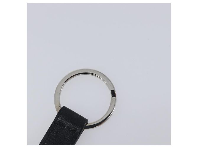 Bulgari BVLGARI Strap Leather Black Silver Auth 204283A Nero Argento - vista 7