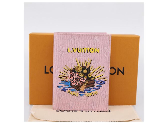 LOUIS VUITTON Monogram Organizer De Poch Card Case Pink M25968 LV Auth 206651SAM Monogramm - Ansicht 12