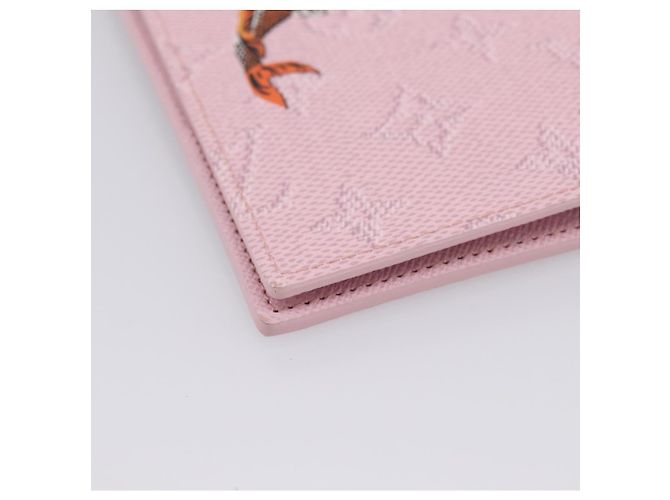 LOUIS VUITTON Monogram Organizer De Poch Card Case Pink M25968 LV Auth 206651SAM Monogramm - Ansicht 16