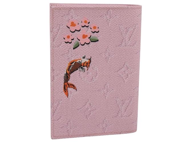 LOUIS VUITTON Monogram Organizer De Poch Card Case Pink M25968 LV Auth 206651SAM Monogramm - Ansicht 2