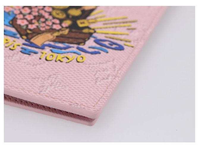 LOUIS VUITTON Monogram Organizer De Poch Card Case Pink M25968 LV Auth 206651SAM Monogramm - Ansicht 7